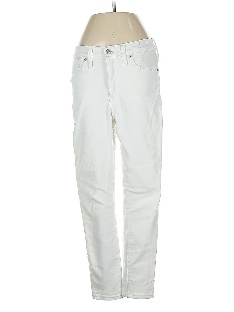 Click to view more detailed imagery on our partner's website Pre-owned Madewell Jeans In White