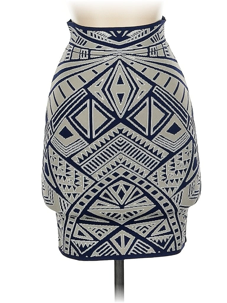 Pre-owned Bcbgmaxazria Casual Skirt In Blue