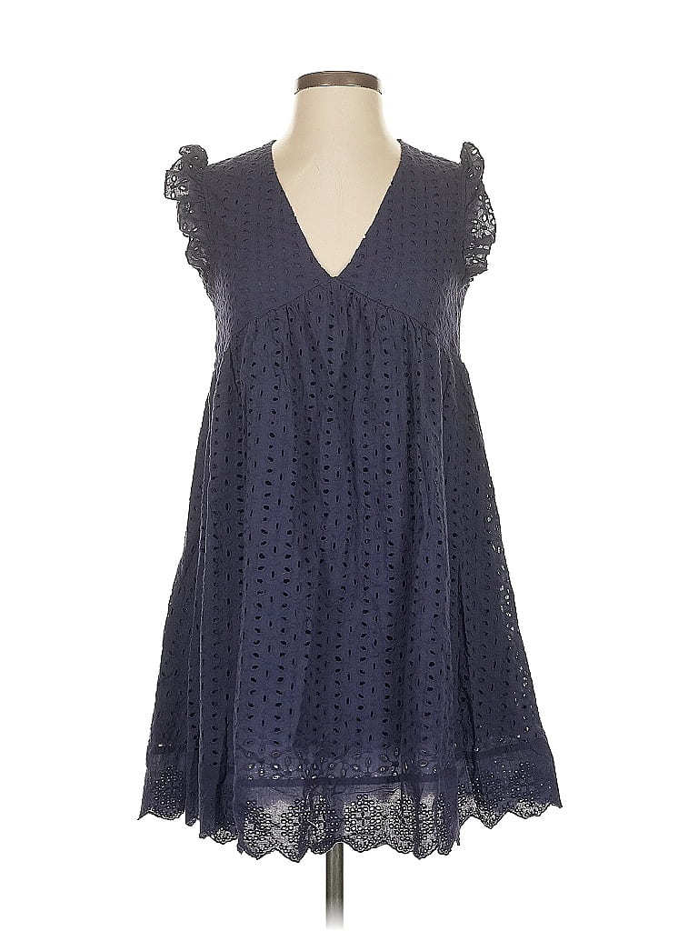 Pre-owned Unbranded Casual Dress In Blue