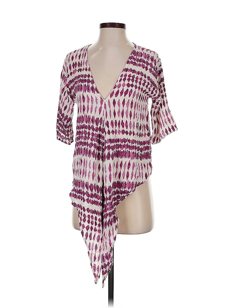 Pre-owned Lovestitch Kimono In Purple