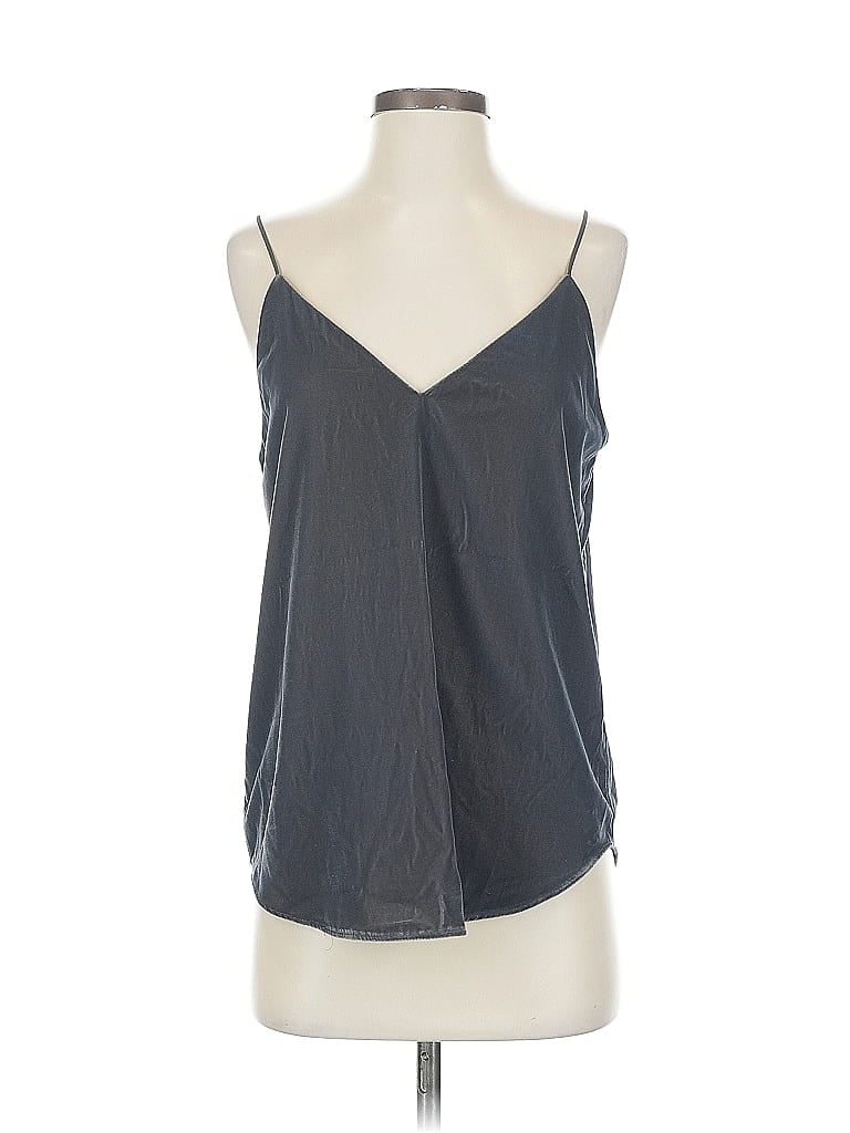 Pre-owned Express Sleeveless Blouse In Gray