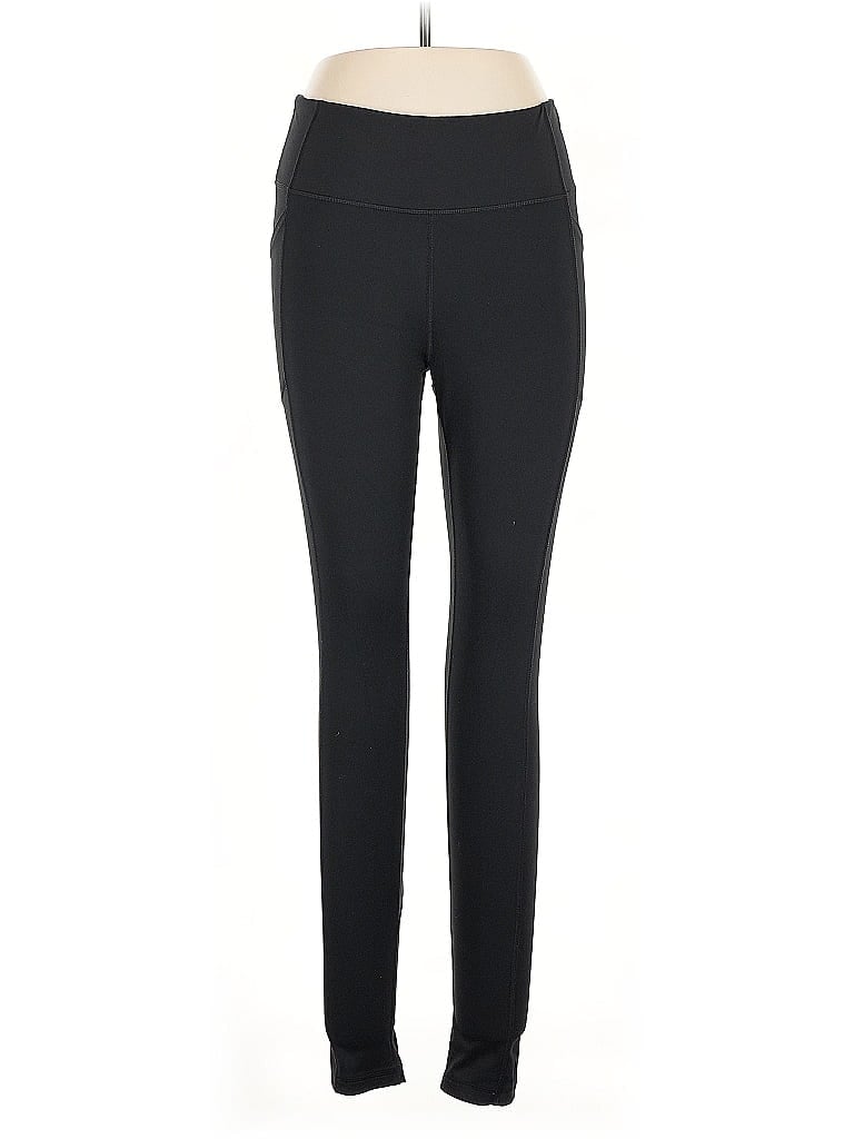 Pre-owned Victoria's Secret Active Pants In Black