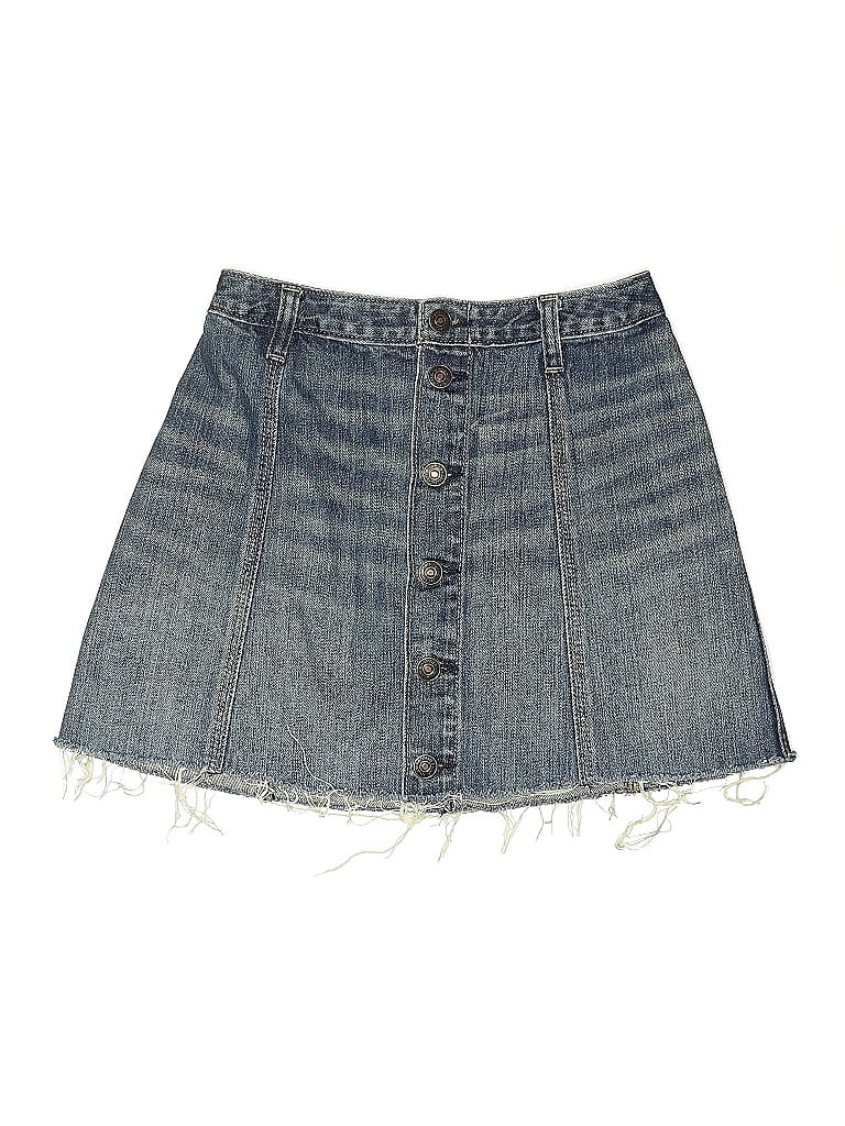 Pre-owned Abercrombie & Fitch Denim Shorts In Blue
