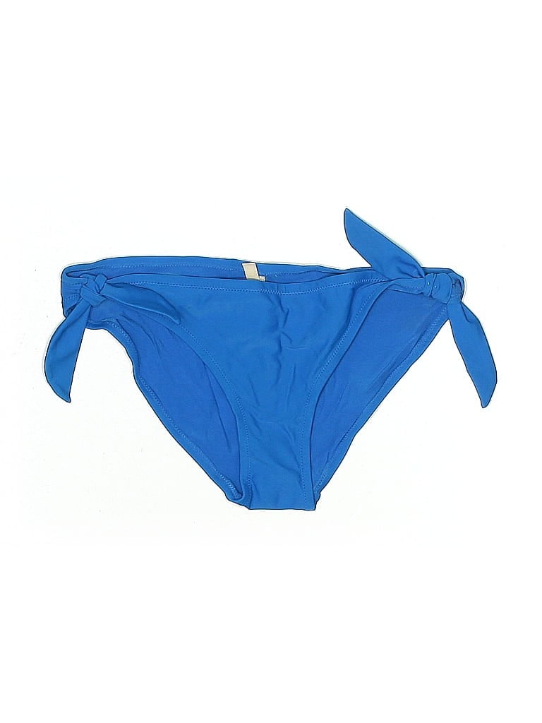 Pre-owned Aerie Swimsuit Bottoms In Blue