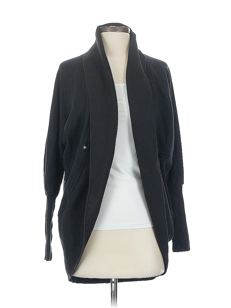 Pre-owned Wilfred Cardigan Sweater In Black