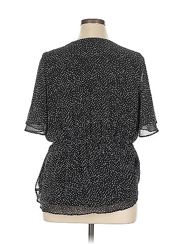 City Chic Short Sleeve Blouse (view 2)