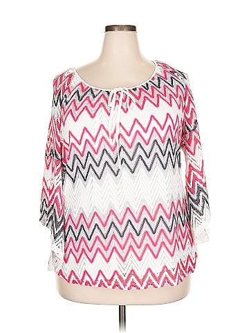 Tacera 3/4 Sleeve Blouse (view 1)