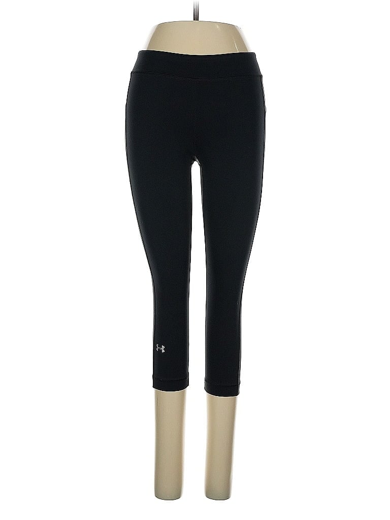 Pre-owned Under Armour Active Pants In Black