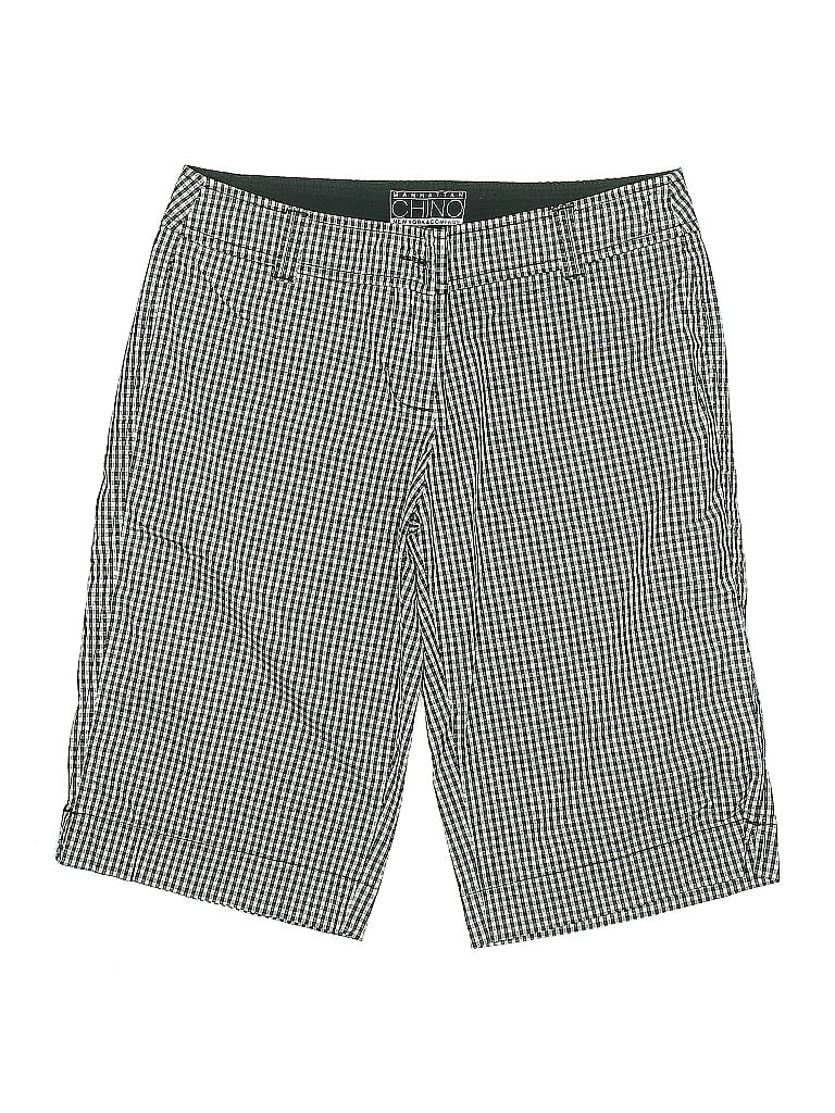Pre-owned New York And Company Khaki Shorts In Gray