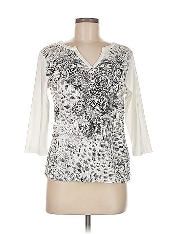 Zenergy by Chico's 3/4 Sleeve Blouse (view 1)