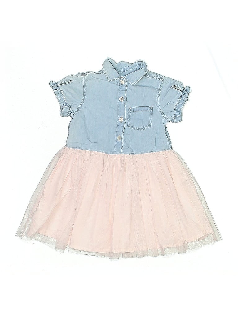 Click to view more detailed imagery on our partner's website Pre-owned Oshkosh B'gosh Kids' Dress In Blue