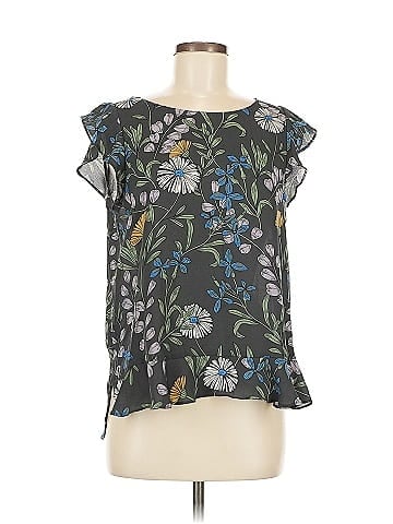 Ann Taylor LOFT Short Sleeve Blouse (view 1)