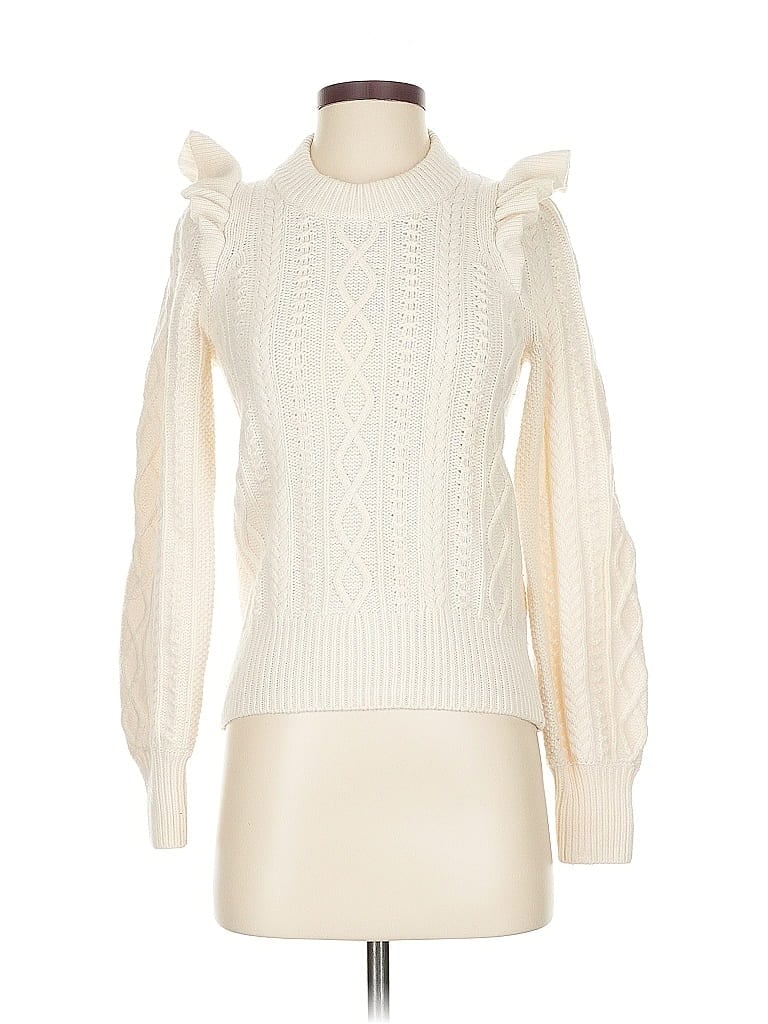 Click to view more detailed imagery on our partner's website Pre-owned Madewell Wool Pullover Sweater In White