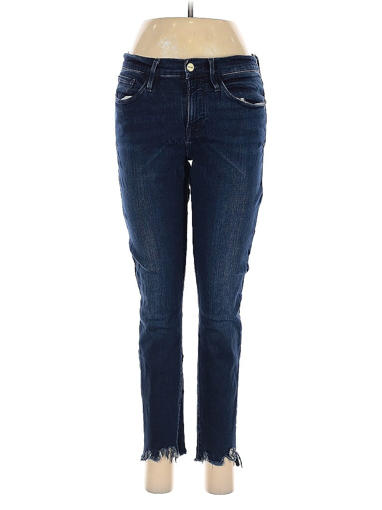 Pre-owned Frame Jeans In Blue