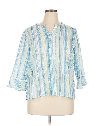 Alfred Dunner 3/4 Sleeve Blouse (view 1)