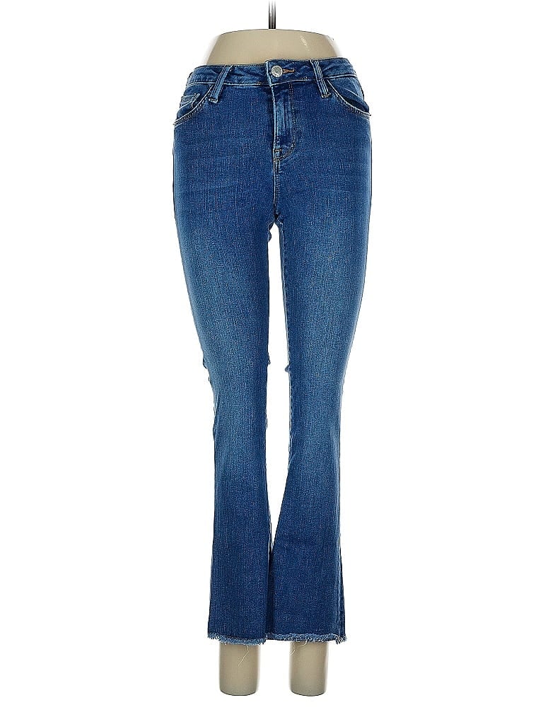 Pre-owned Free People Jeans In Blue
