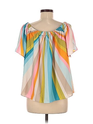 Trina Turk Short Sleeve Blouse (view 2)