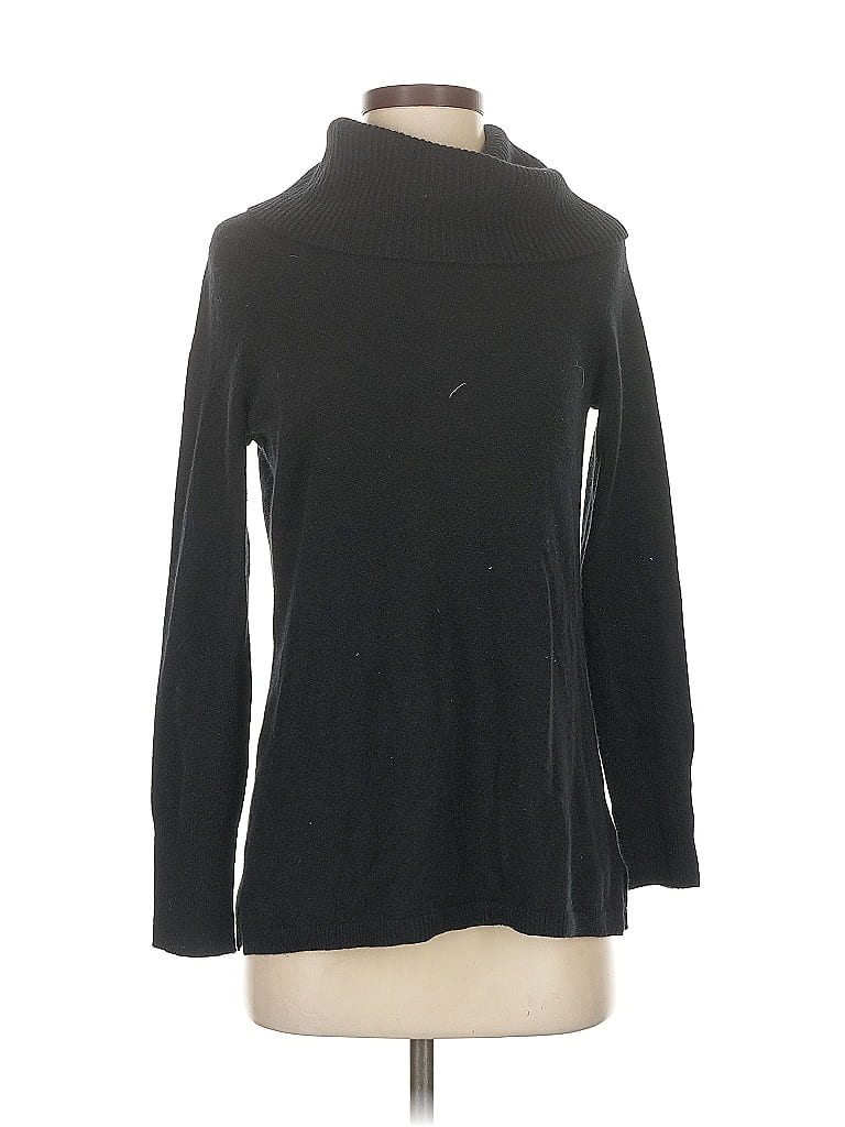 Click to view more detailed imagery on our partner's website Pre-owned Talbots Turtleneck Sweater In Black