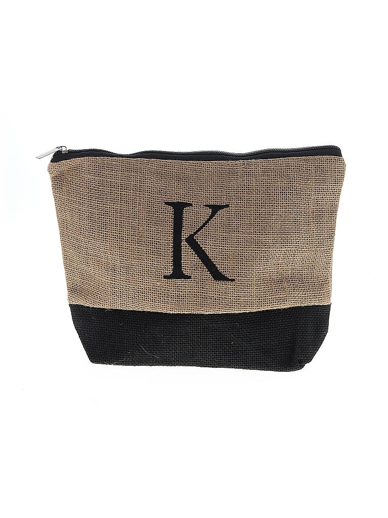 Pre-owned Unbranded Makeup Bag In Brown