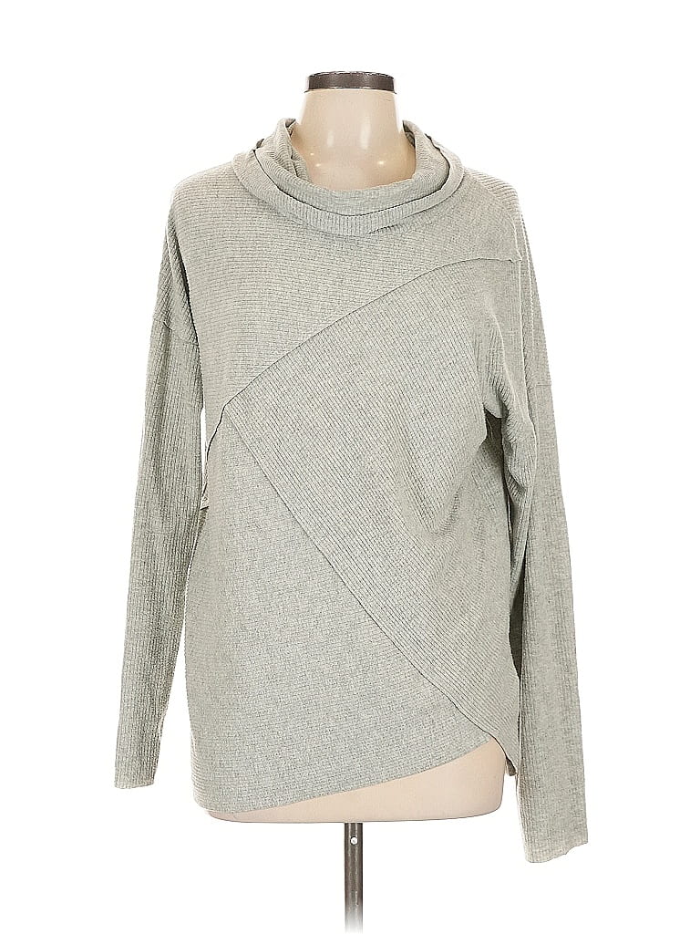 Pre-owned Hem & Thread Sweatshirt In Gray