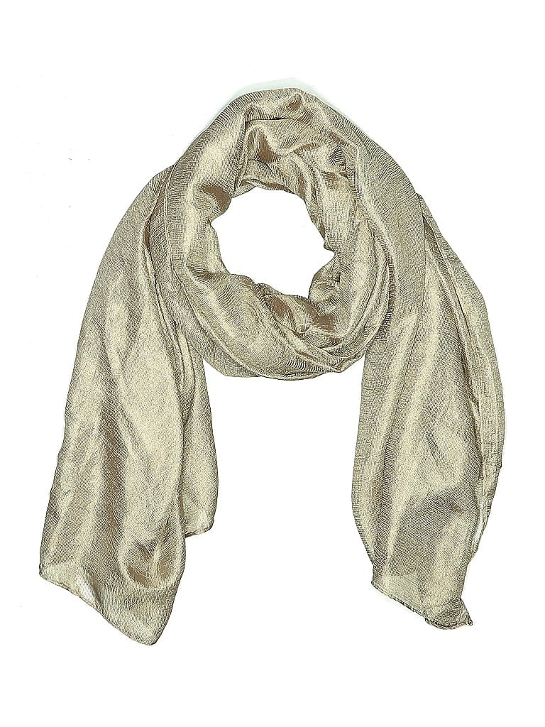 Pre-owned Unbranded Scarf In Brown