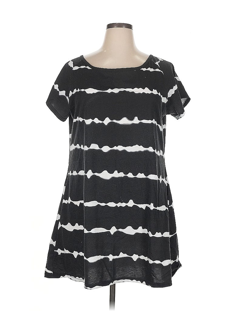 Pre-owned Unbranded Casual Dress In Black