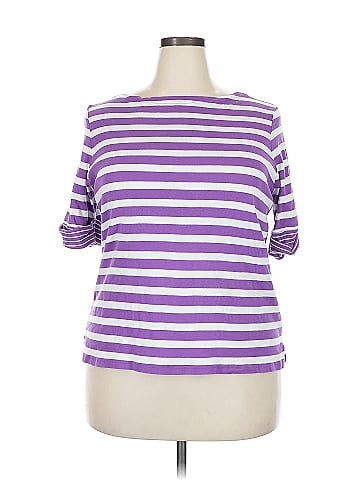 Lauren by Ralph Lauren 3/4 Sleeve Top (view 1)