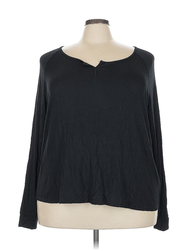 Pre-owned Venus 3/4 Sleeve T-shirt In Black