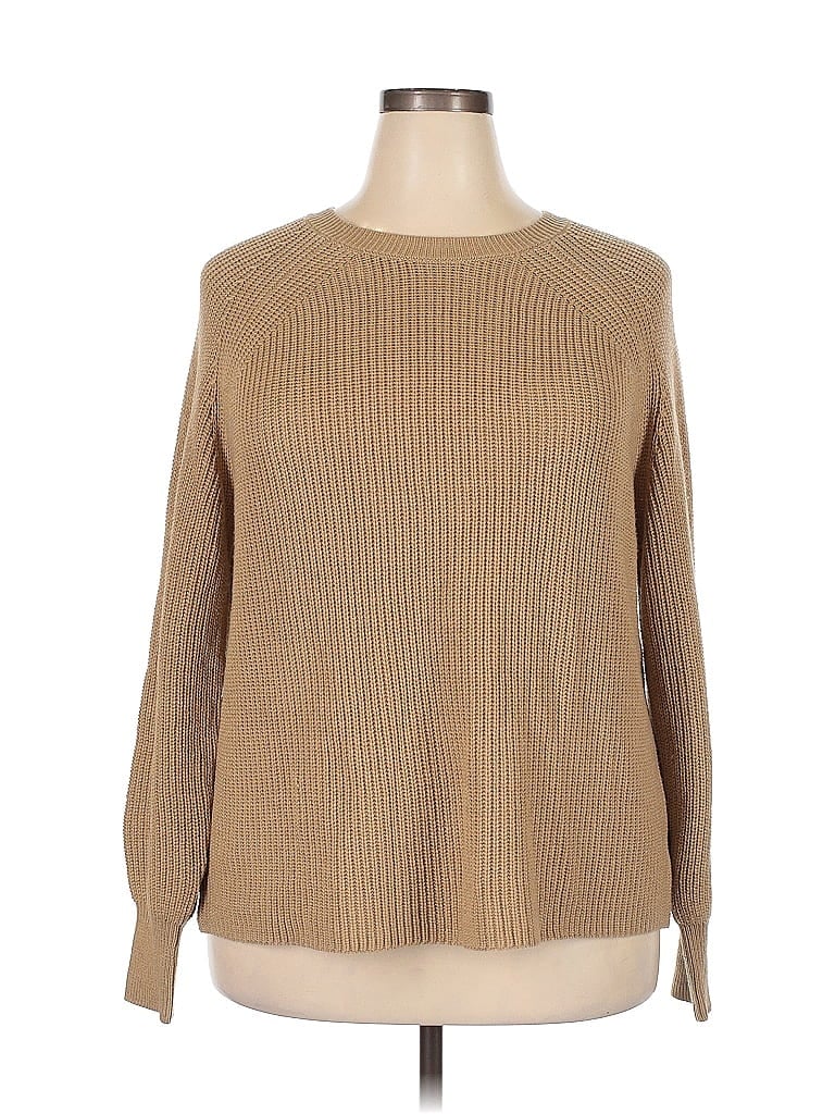 Pre-owned Jessica Simpson Pullover Sweater In Brown