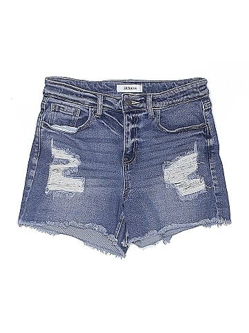 Zenana Denim Shorts (view 1)
