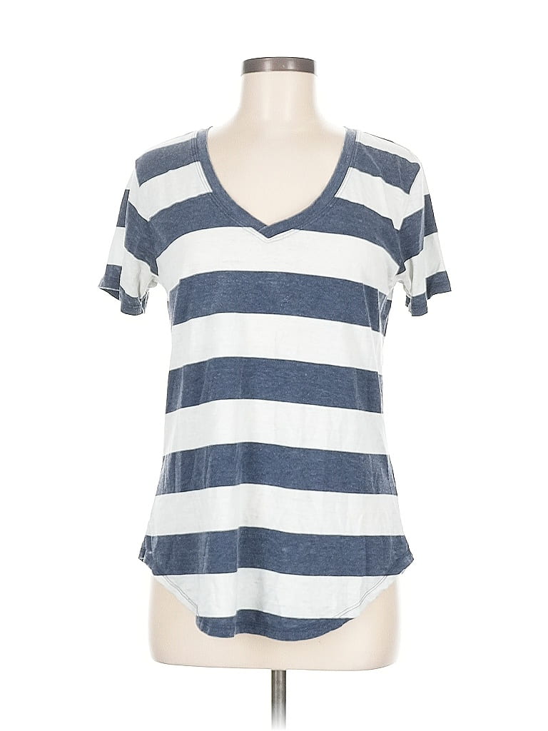 Pre-owned Z Supply Short Sleeve T-shirt In Blue