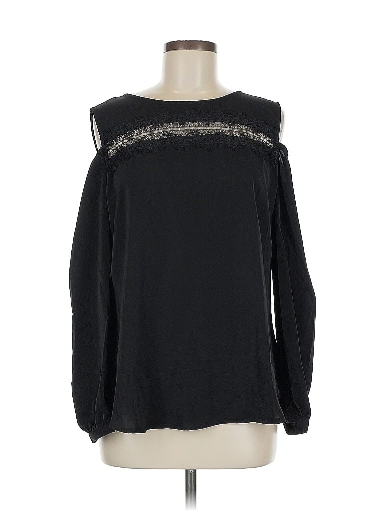 Pre-owned Assorted Brands Long Sleeve T-shirt In Black
