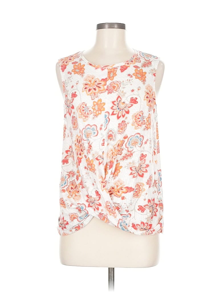 Click to view more detailed imagery on our partner's website Pre-owned Jjill Sleeveless Blouse In White