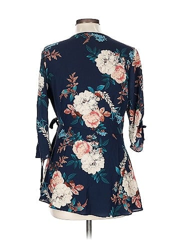 City Chic 3/4 Sleeve Blouse (view 2)