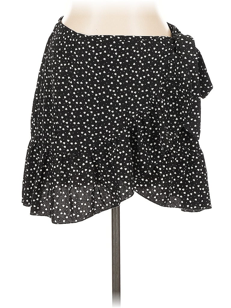 Pre-owned Unbranded Casual Skirt In Black