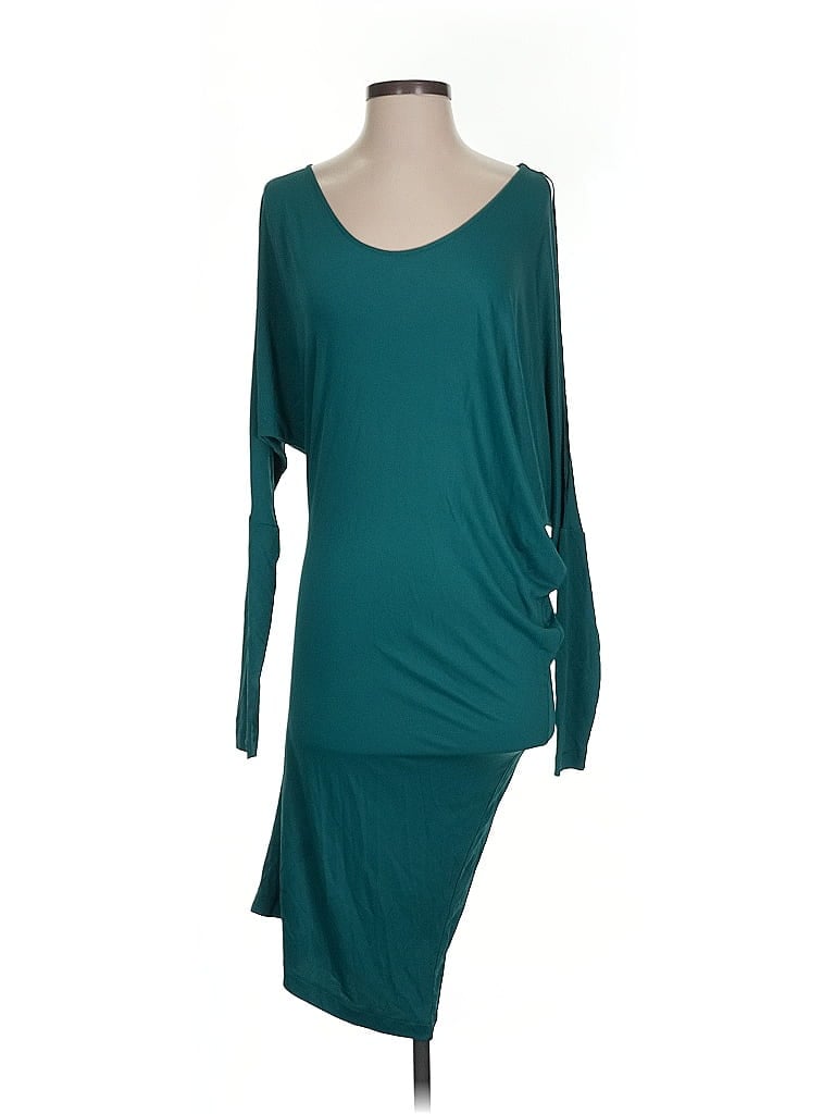 Click to view more detailed imagery on our partner's website Pre-owned Bcbgmaxazria Casual Dress In Blue