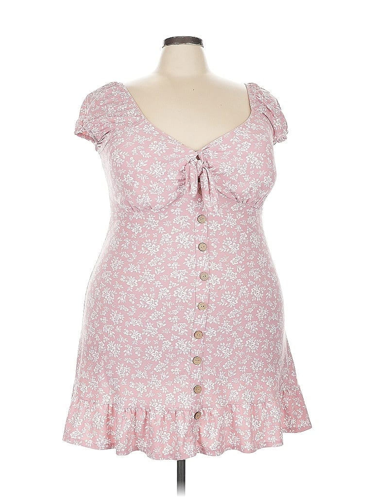 Pre-owned No Boundaries Casual Dress In Pink