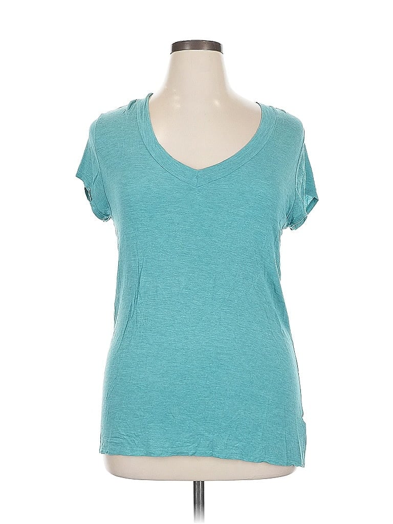 Pre-owned Merona Short Sleeve T-shirt In Blue