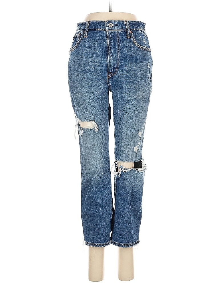 Click to view more detailed imagery on our partner's website Pre-owned Abercrombie & Fitch Jeans In Blue