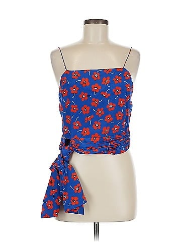 Alice + Olivia Sleeveless Silk Top (view 1)