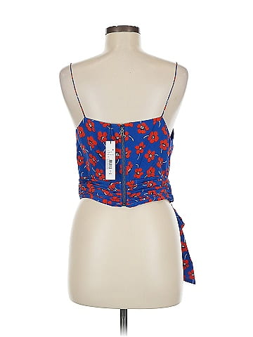 Alice + Olivia Sleeveless Silk Top (view 2)