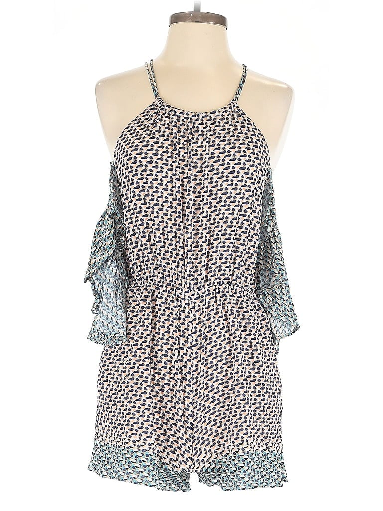 Pre-owned Elevenses Romper In Blue