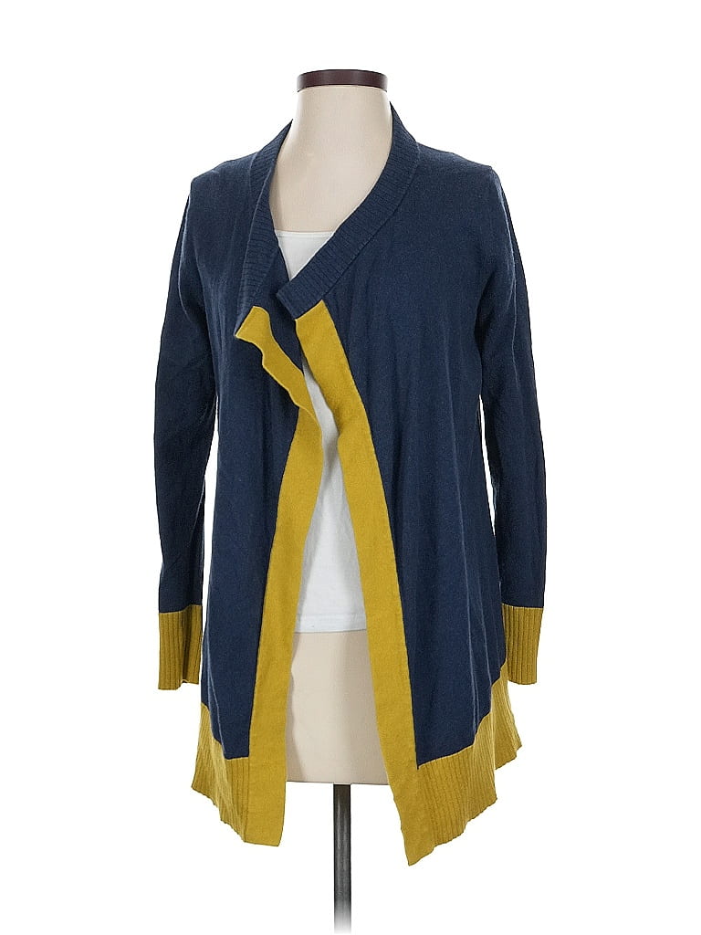 Pre-owned Lilla P Cardigan Sweater In Blue