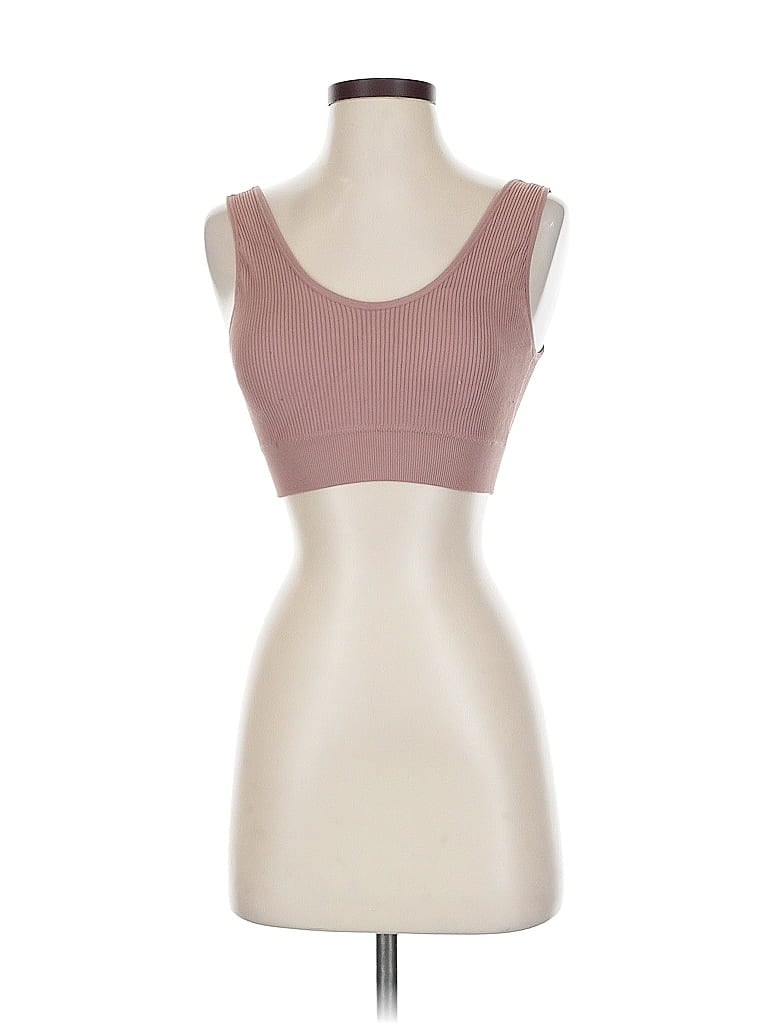 Pre-owned Aerie Sports Bra In Brown