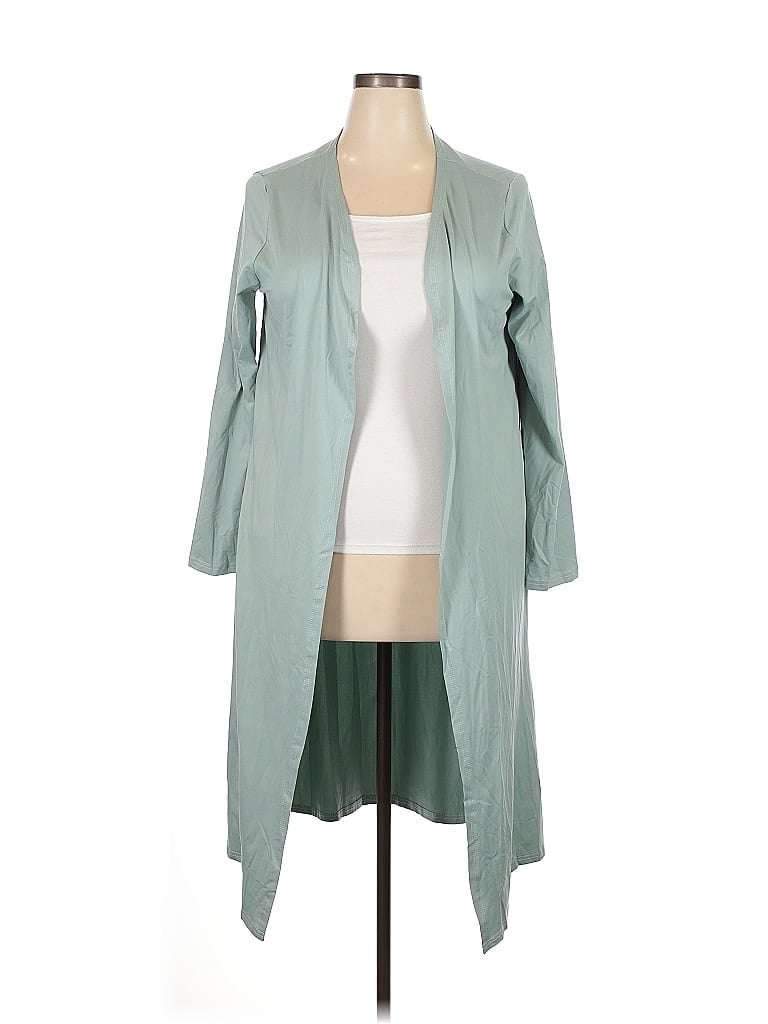 Pre-owned Unbranded Cardigan Sweater In Blue