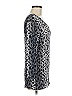 Pure Amici Silver Long Sleeve Blouse Size M - photo 4