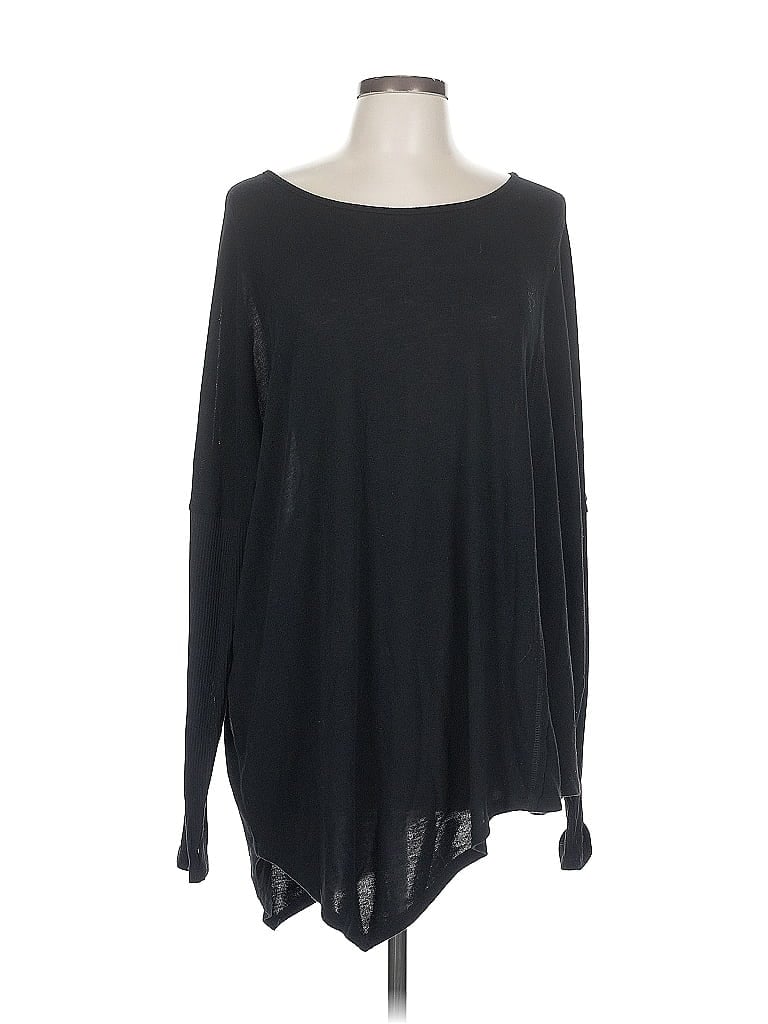 Pre-owned Neiman Marcus Long Sleeve T-shirt In Black