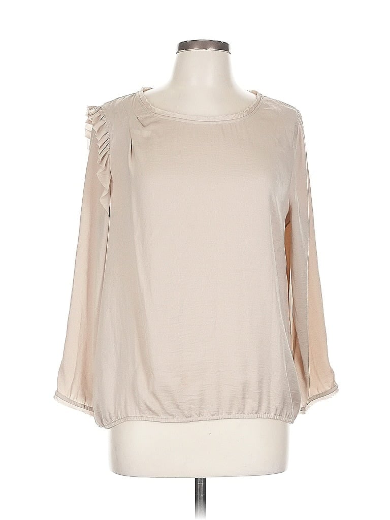 Click to view more detailed imagery on our partner's website Pre-owned Bcbgmaxazria 3/4 Sleeve T-shirt In Brown
