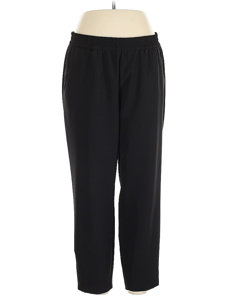 Pre-owned Eloquii Casual Pants In Black