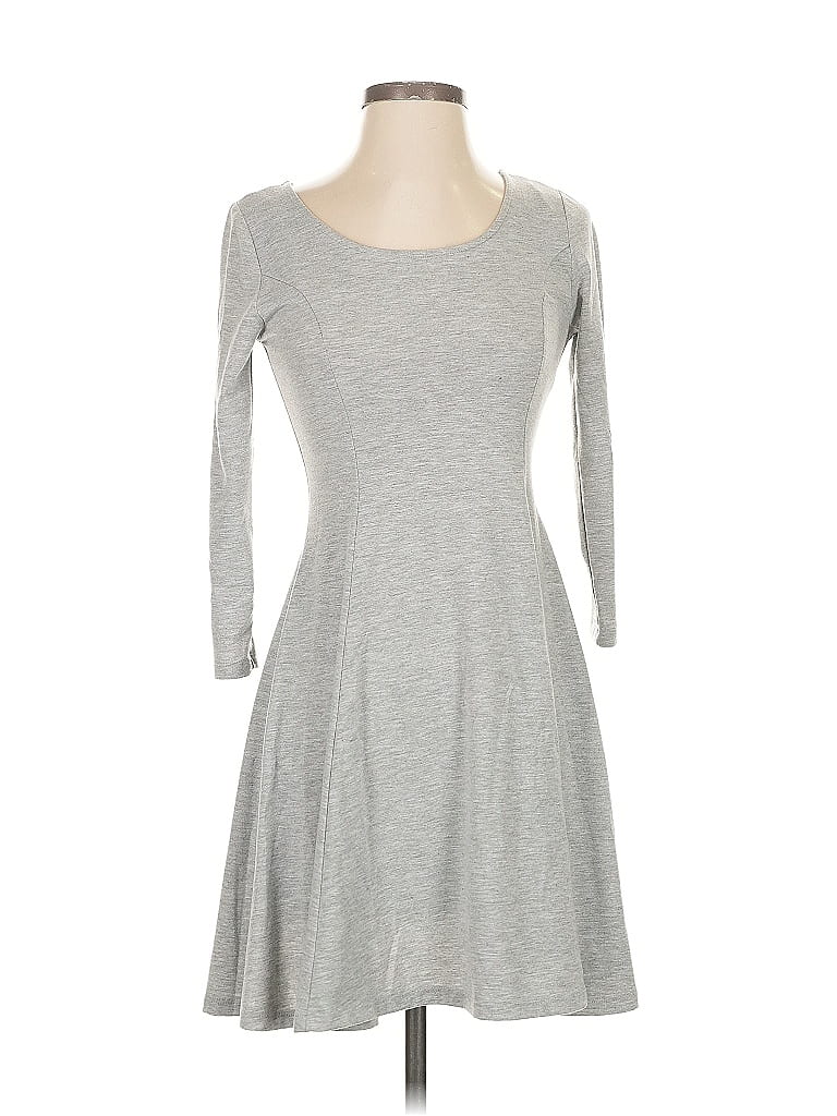 Pre-owned Forever 21 Casual Dress In Gray